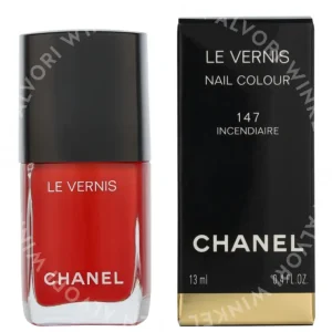 Chanel Le Vernis Longwear Nail Colour 13ml #147 Incendiaire fles en verpakking