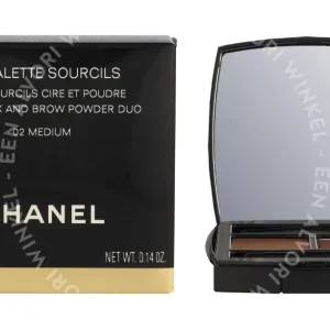 Chanel La Palette Sourcils Brow Powder Duo 4g #02 Medium fles en verpakking