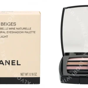 Chanel Les Beiges Healthy Glow Natural Eyeshadow Palette 4.5g Light fles en verpakking