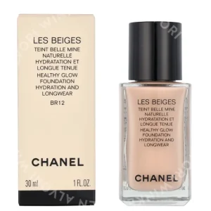 Chanel Les Beiges Healthy Glow Foundation 30ml BR12 fles en verpakking