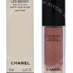 Chanel Les Beiges Water-Fresh Blush 15ml Light Pink fles en verpakking