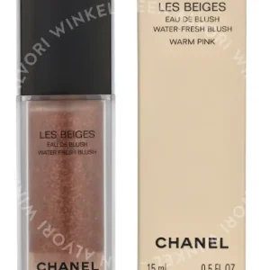 Chanel Les Beiges Water-Fresh Blush 15ml Warm Pink fles en verpakking