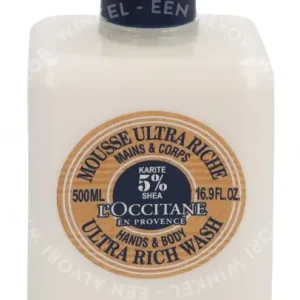 L'Occitane Shea Butter Shower Gel 500ml Ultra Rich Wash/Hands & Body fles