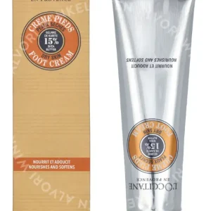 L'Occitane Foot Cream - Dry Skin 150ml  fles en verpakking