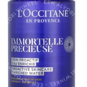 L'Occitane Immortelle Precious Enriched Face Water 200ml Hydration- Skin Texture fles