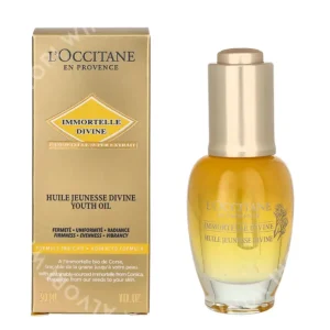 L'Occitane Immortelle Divine Youth Oil 30ml  fles en verpakking