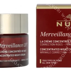 Nuxe Merveillance Lift Concentrated Night Cream 50ml All skin Types fles en verpakking