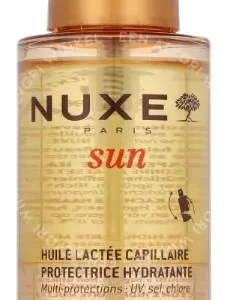 Nuxe Sun Moisturising Protective Milky Oil 100ml Hair And Scalp fles