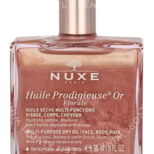 Nuxe Huile Prodigieuse Or Florale Multi-Purpose Dry Oil 50ml Face And Body fles