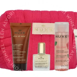 Nuxe My Travel Essentials Kit Very Rose 105ml Micellar Water 50ml/Cream 15ml/Oil 10ml/Cleansing Gel 30ml fles