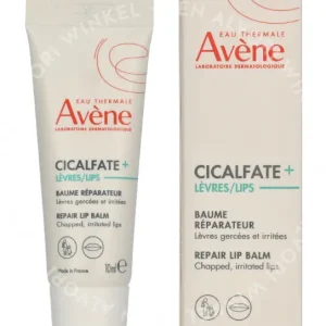 Avene Cicalfate Restorative Lip Cream 10ml For Damaged And Irritated Lips fles en verpakking