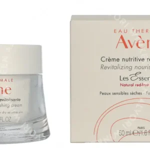 Avene Revitalizing Nourishing Cream 50ml For Dry Sensitive Skin fles en verpakking