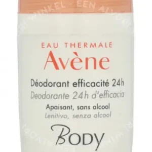 Avene Body 24H Deo Roll-On 50ml  verpakking