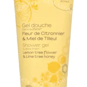 Melvita Shower Gel 200ml Lemon Tree Flower & Lime Tree Honey fles