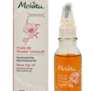 Melvita Rose Hip Oil 50ml  fles en verpakking