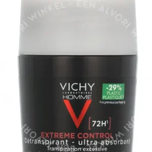 Vichy Homme Roll On Deodorant Sensitive Skin 72H 50ml Sensitive skin verpakking