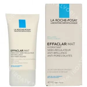 LRP Effaclar Mat Daily Moisturizer 40ml For Oily