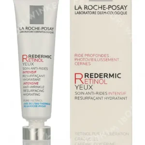 LRP Redermic R Eyes Anti-Ageing Concentrate 15ml Suiltable For Sensitive Skin fles en verpakking