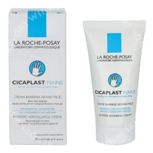 LRP Cicaplast Mains Barrier Repairing Cream 50ml Damaged Hands fles en verpakking