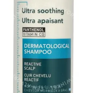 Vichy Dercos Ultra Soothing Shampoo 200ml Normal/Oily Hair fles