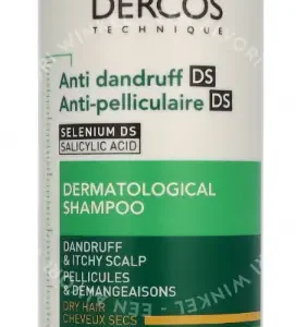 Vichy Dercos Anti-Dandruff Treatment Shampoo 390ml Dry Hair fles