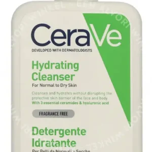 CeraVe Hydrating Cleanser w/Pump 473ml For Normal To Dry Skin verpakking