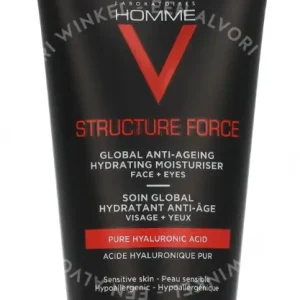 Vichy Homme Structure Force Hydrating Moisturiser 50ml Complete Anti-Aging fles