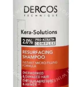 Vichy Dercos Kera-Solutions Resurfacing Shampoo 250ml 2% Pro Keratin Complex / Sensitive Scalp fles