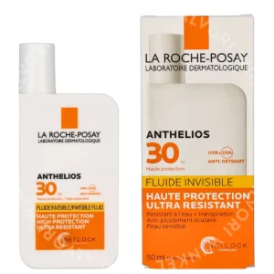 LRP Anthelios Invisible Fluid SPF30 50ml  fles en verpakking