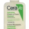 CeraVe Hydrating Cream-To-Foam Cleanser 236ml For Normal To Dry Skin fles