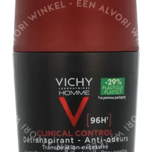 Vichy Homme Clinical Control 96H Detranspirant Roller 50ml  fles