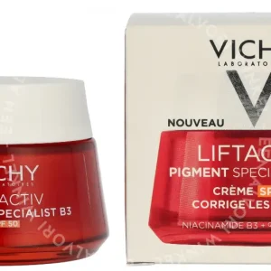 Vichy Liftactiv B3 Anti-Dark Spots Day Cream SPF50 50ml  fles en verpakking