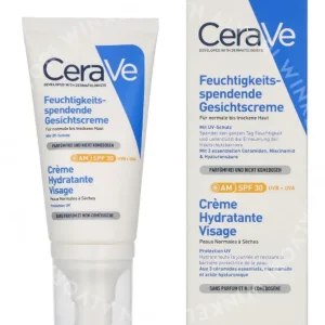 CeraVe Moisturizing Face Cream SPF30 52ml  fles en verpakking