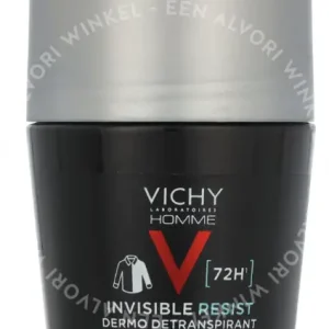 Vichy Homme Invisible Resist 72H Deo Roll-On 50ml  fles