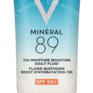 Vichy Mineral 89 72H Moisture Boosting Daily Fluid SPF50+ 50ml Fragrance Free fles