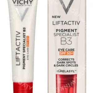 Vichy Liftactiv Pigment Specialist B3 Eye Cream 15ml  fles en verpakking