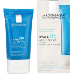 LRP Hyalu B5 Smoothing Water-Gel 40ml Hydrating And Mattifying fles en verpakking