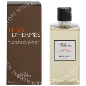 Hermes Terre D'Hermes Hair And Body Shower Gel 200ml  fles en verpakking