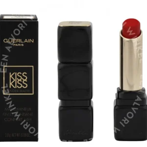 Guerlain Kiss Kiss Tender Matte Lipstick 2.8g #940 My Rouge fles en verpakking