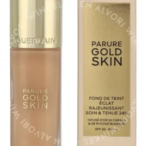 Guerlain Parure Gold Skin Matte Foundation 35ml 3N Neutral fles en verpakking