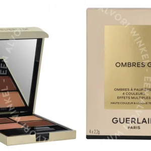 Guerlain Ombres G 4 Colors Eyeshadow Palette 8.8g #258 Wild Nudes fles en verpakking