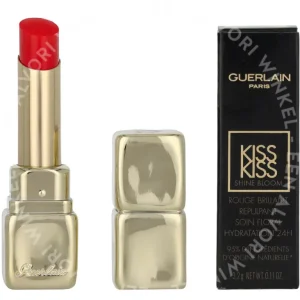 Guerlain Kiss Kiss Shine Bloom Lip Colour 3.2g #520 Love Bloom fles en verpakking