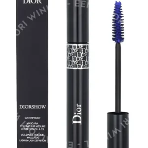 Dior Diorshow Waterproof Buildable Volume Mascara 11.5ml #258 Catwalk Blue fles en verpakking
