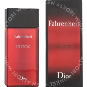 Dior Fahrenheit Shower Gel 200ml  fles en verpakking