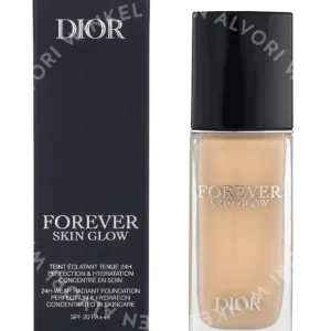 Dior Forever Skin Glow 24H Wear Radiant Foundation SPF20 30ml #1W Warm fles en verpakking