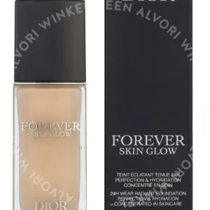 Dior Forever Skin Glow 24H Wear Radiant Foundation SPF20 30ml #0N Neutral/Glow fles en verpakking