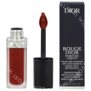 Dior Rouge Dior Forever Liquid Lipstick 6ml #626 Forever Famous fles en verpakking