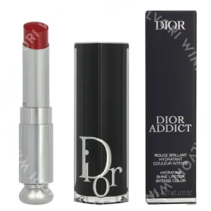 Dior Addict Shine Lipstick - Refillable 3.2g #526 Mallow Rose fles en verpakking