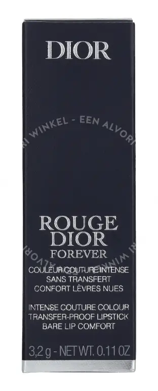 Dior Rouge Dior Forever Transfer-Proof Lipstick 3.2g #999 Forever Dior verpakking