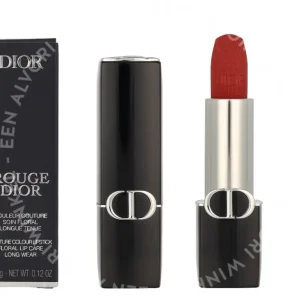 Dior Rouge Dior Velvet Lipstick 3.5g #772 Classic Rosewood fles en verpakking